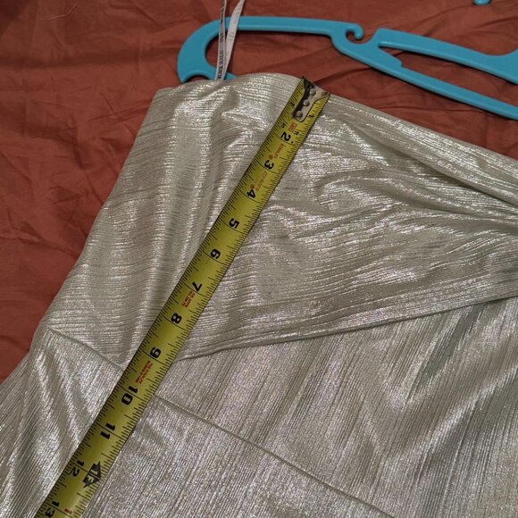 Black Halo Eve Divina Strapless Gown - Luxe Glow/Metallic - 8 - Picture 8 of 11